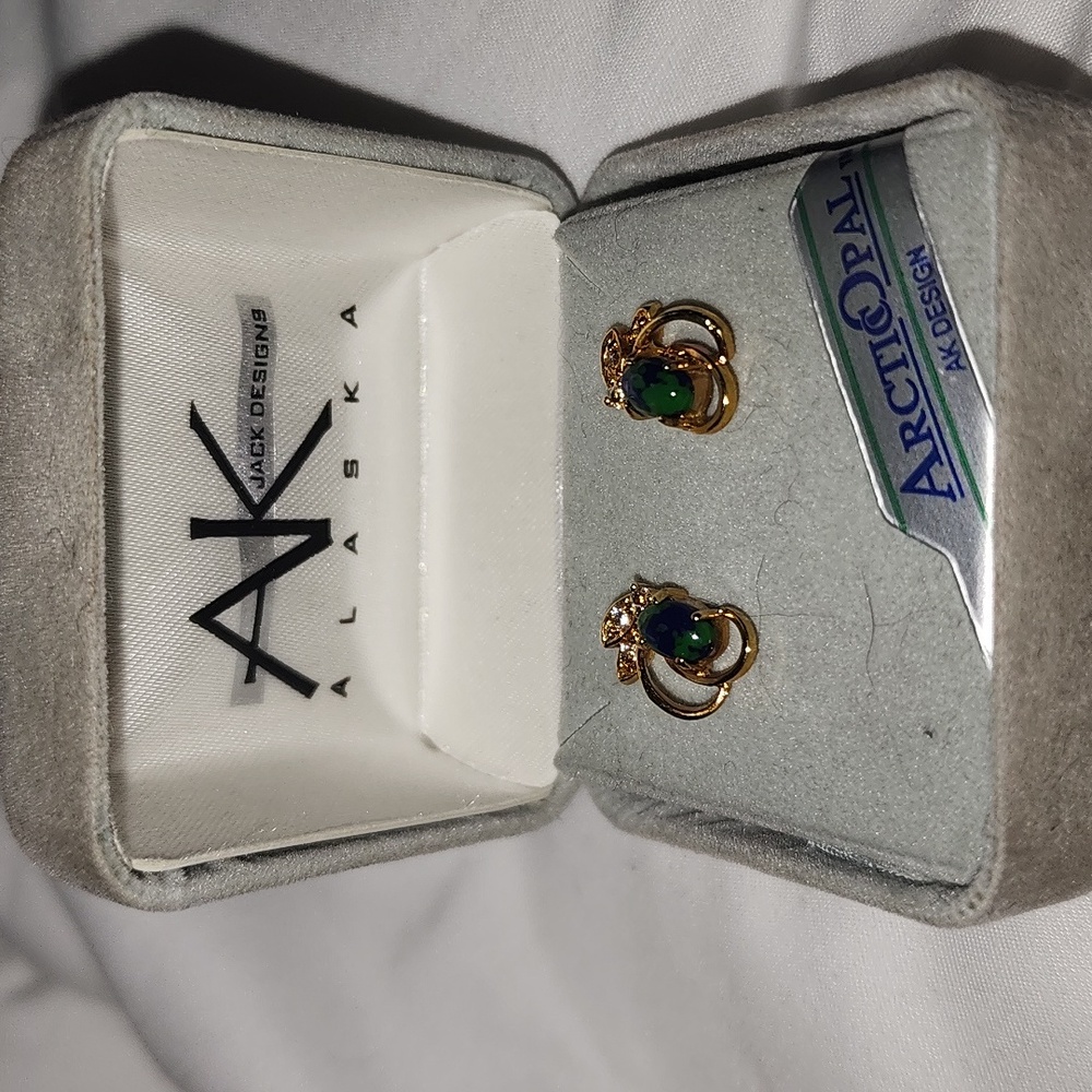 Arctic Opal earings
